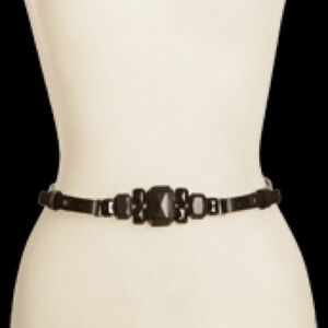 Worth Black Women's Belt